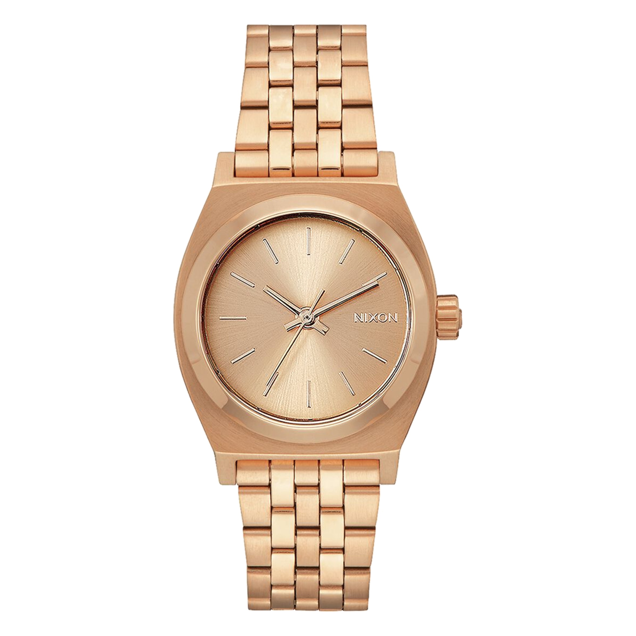 NIXON Medium Time TELLER ALL Rose GOLD A11301897 CHEZ MAMAN MONTRES