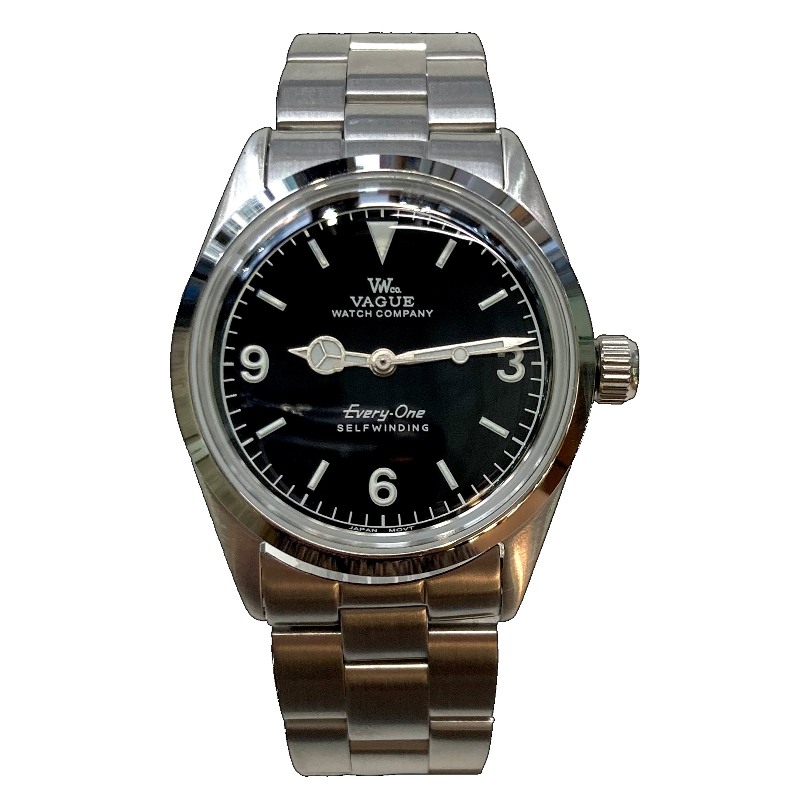 MONTRE VAGUE WATCH CO. EVERY-ONE BLACK - CHEZ MAMAN MONTRES