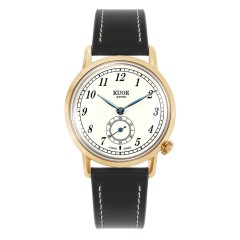 KUOE OLD SMITH 90-007 AUTOMATIC GOLD CREAM BLUE