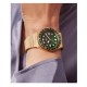 Q TIMEX 36MM MALACHITE STONE DIAL