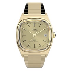 TIMEX AUTOMATIC 1983 E-LINE REISSUE 34MM GOLD TW2Y072