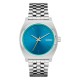 NIXON TIME TELLER SILVER BYRON BLUE A0455302